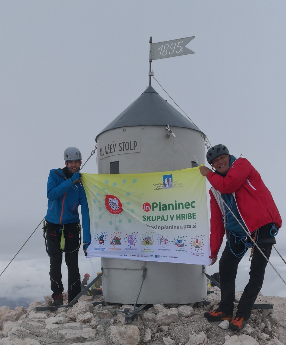 Na Triglavu so stali inPlaninci